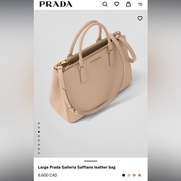 Prada Galleria Saffiano lux leather bag - Picture 2 of 12